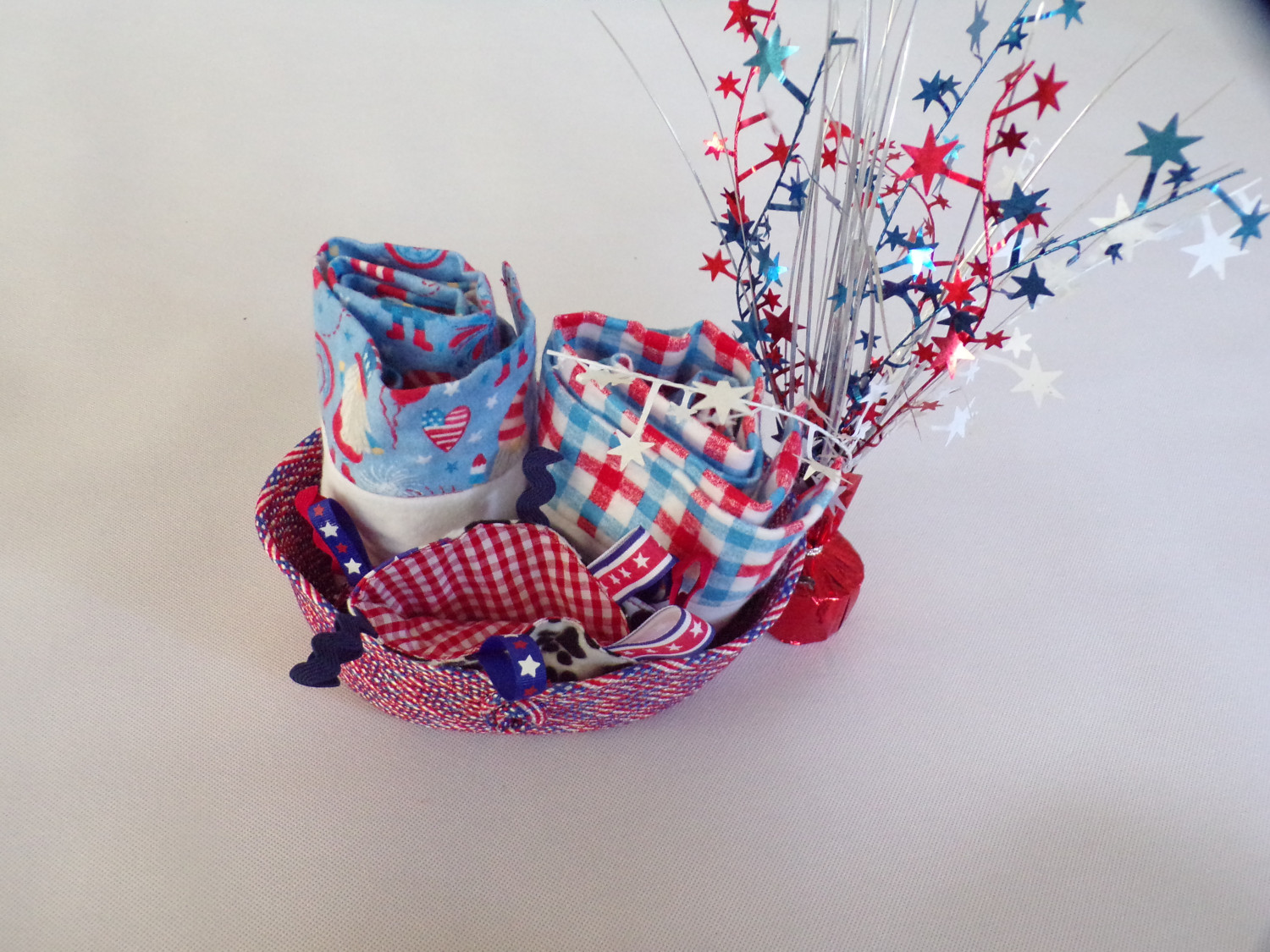 Patriotic Baby Shower gift set