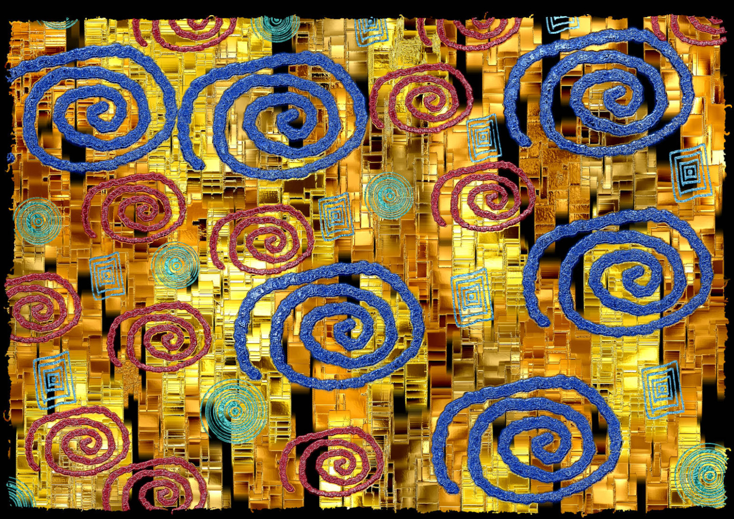 Spiral Abstract Digital Print