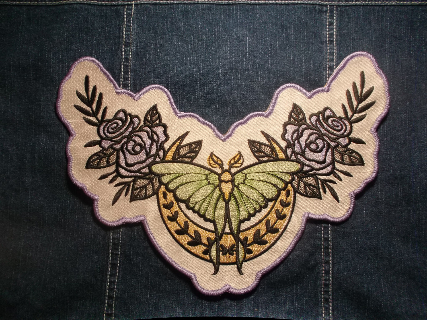 CELESTIAL LUNA MOTH PATCH