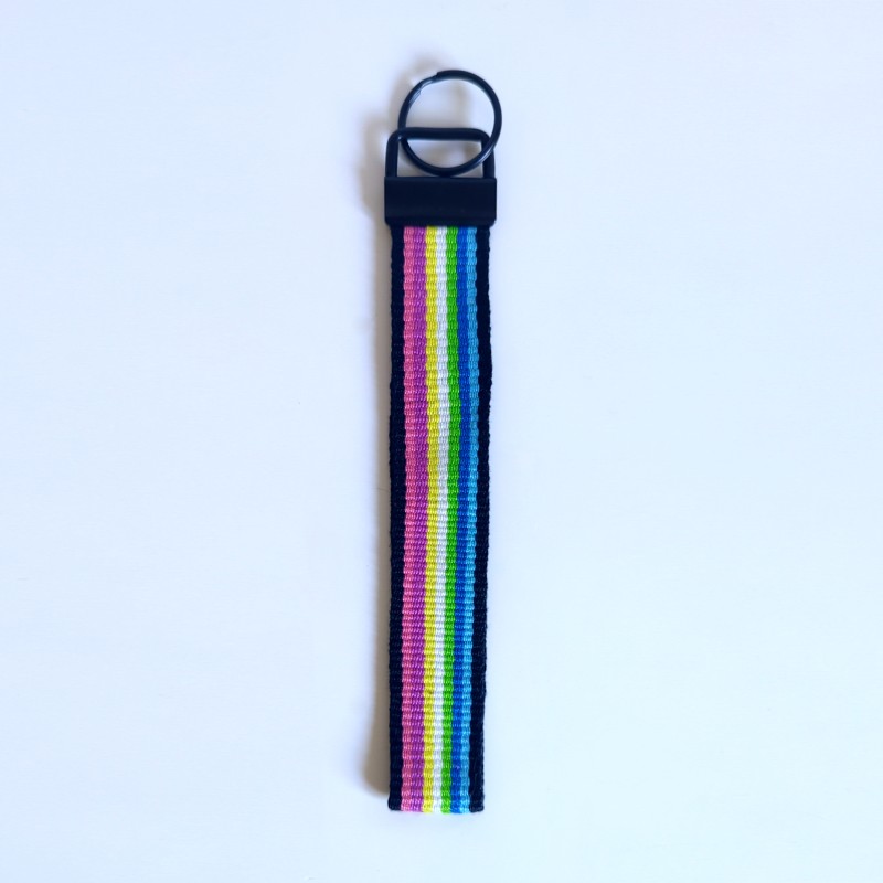 Handwoven Queer Pride Wristlet