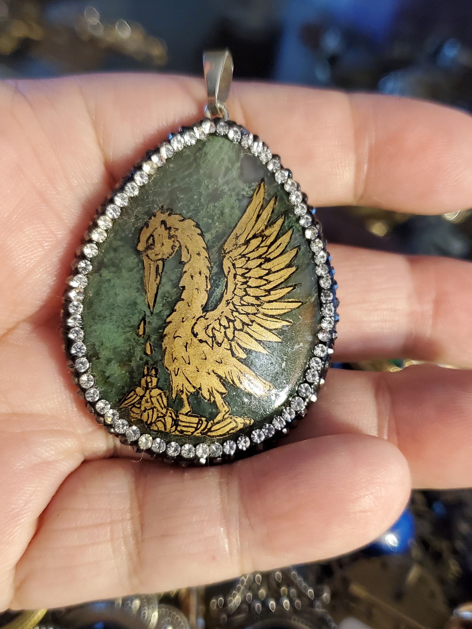 Pelican Kambala Jasper Pendant