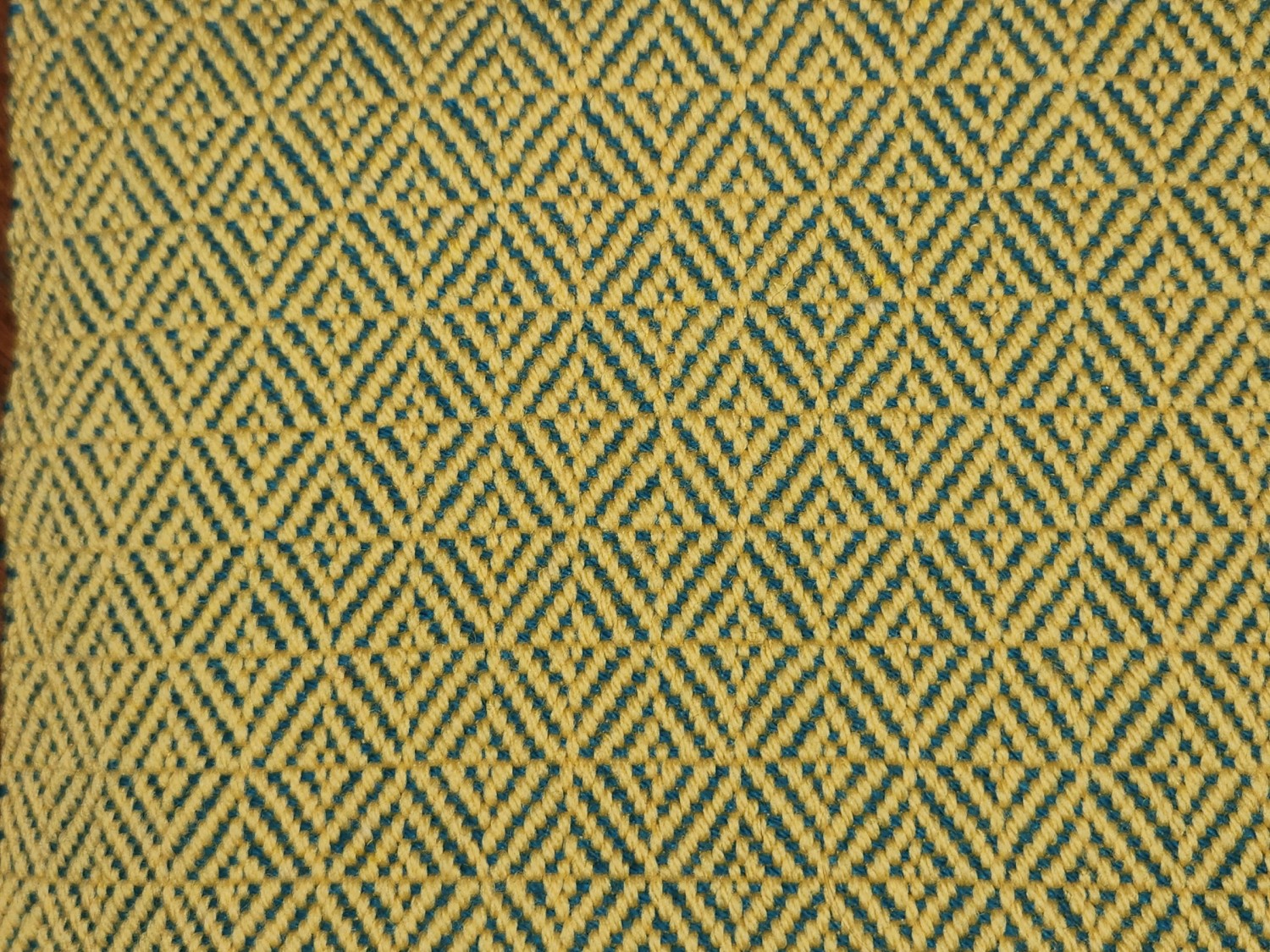 Norse Apron Panel Blank in Yellow and Teal