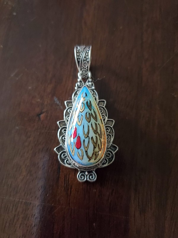 Stealth Pelican Opalite in Sterling Silver