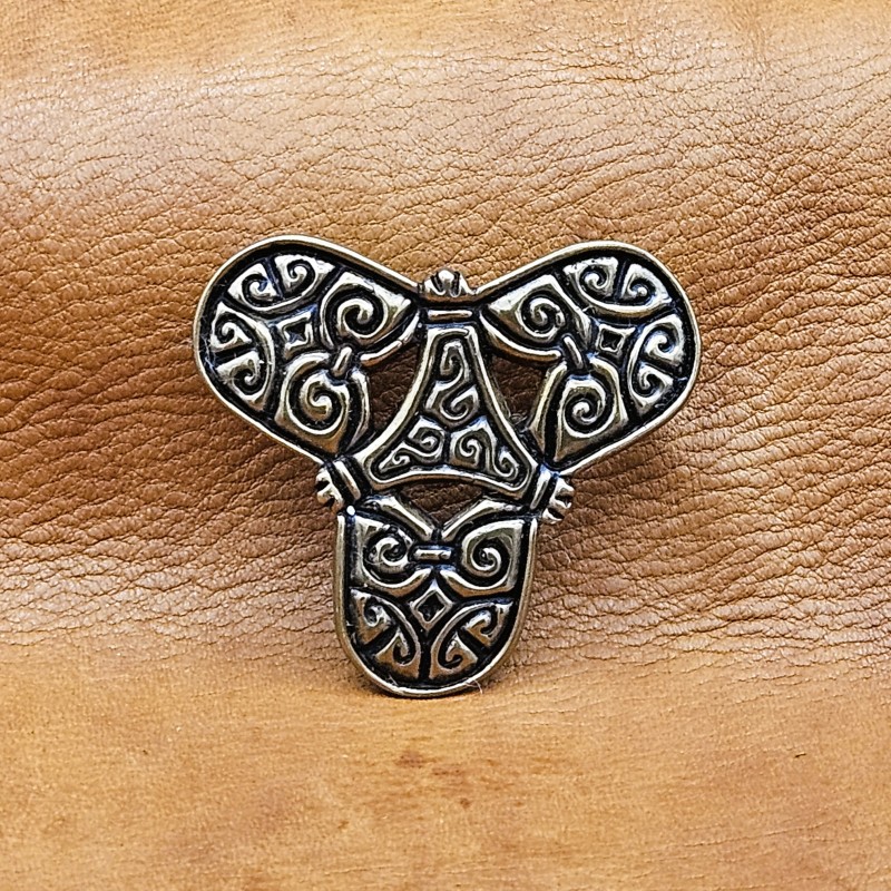 Viking Age trefoil brooch - 9th c. Smaland, Sweden (Frankish origin)