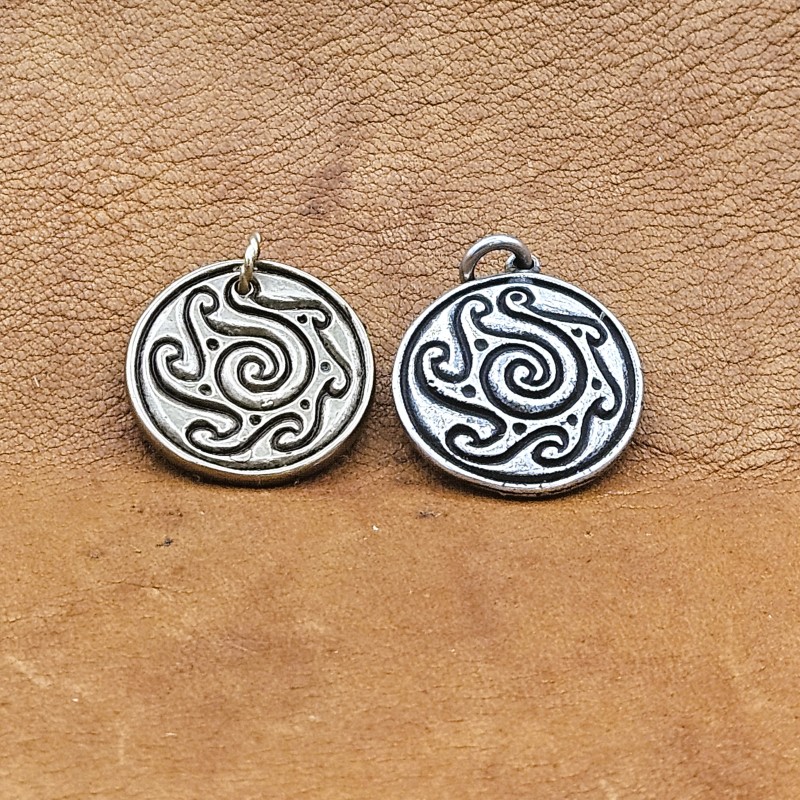 Viking Age wave pendant