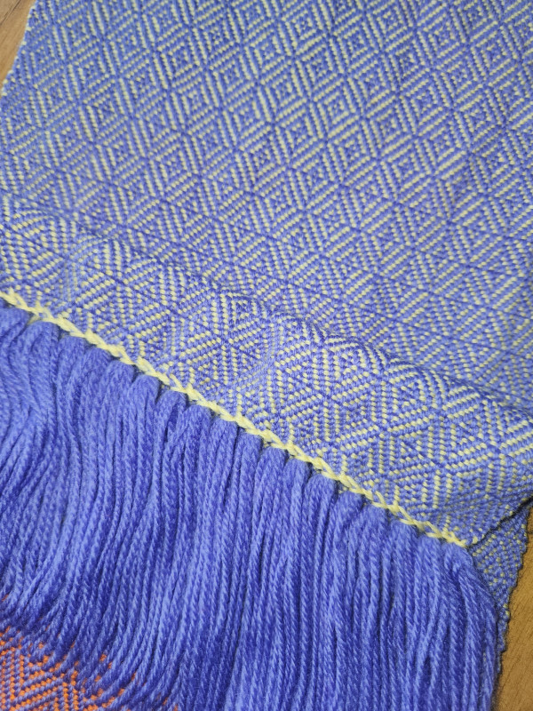 Norse/Viking Panel – Cornflower Blue & Pale Yellow