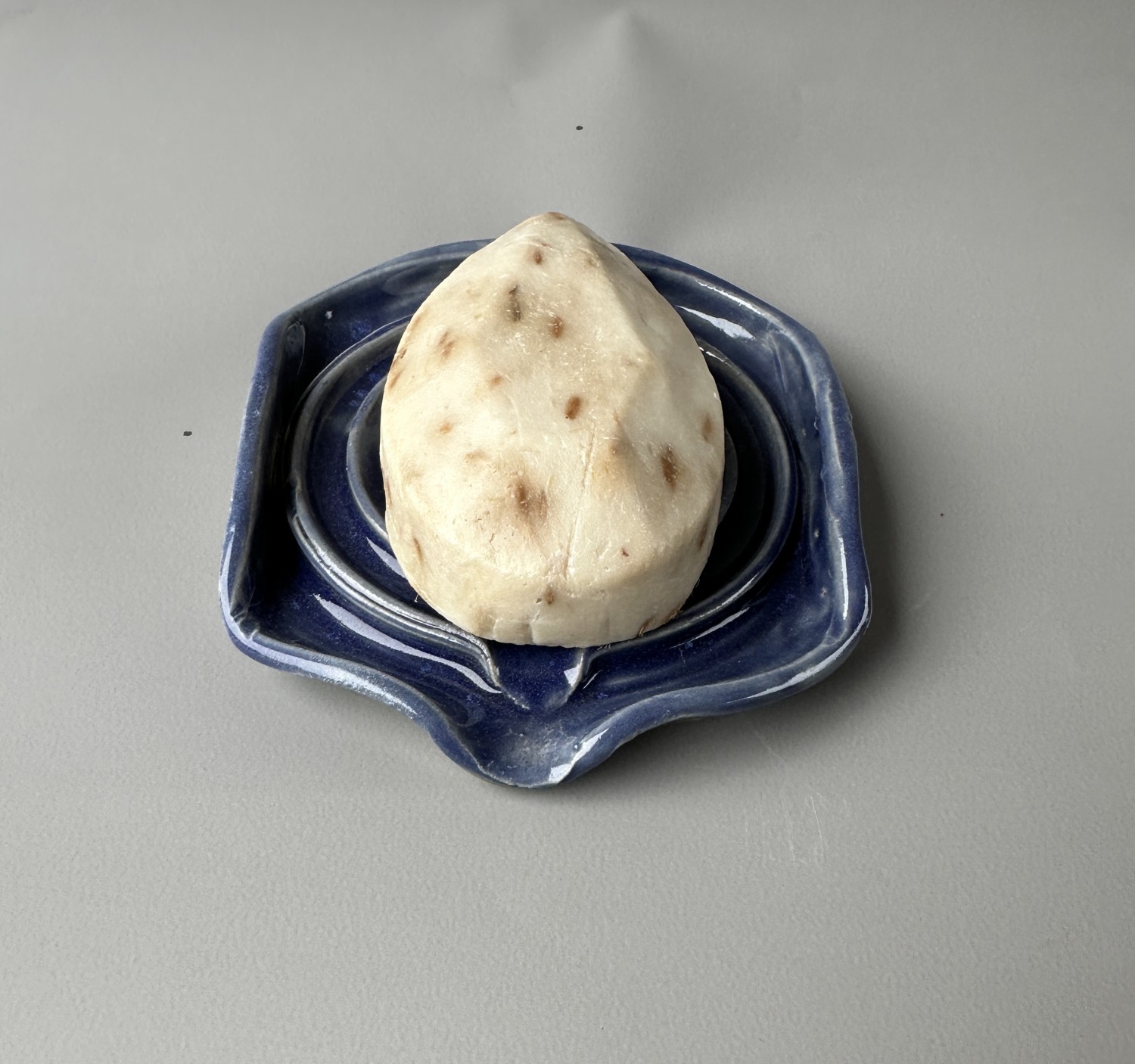 Blue Soap Dish