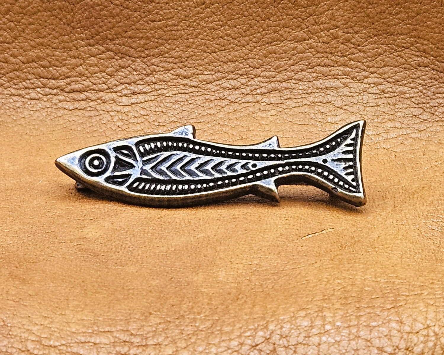 Romano-British fish fibula/brooch - 3rd century, Gloucestershire, UK