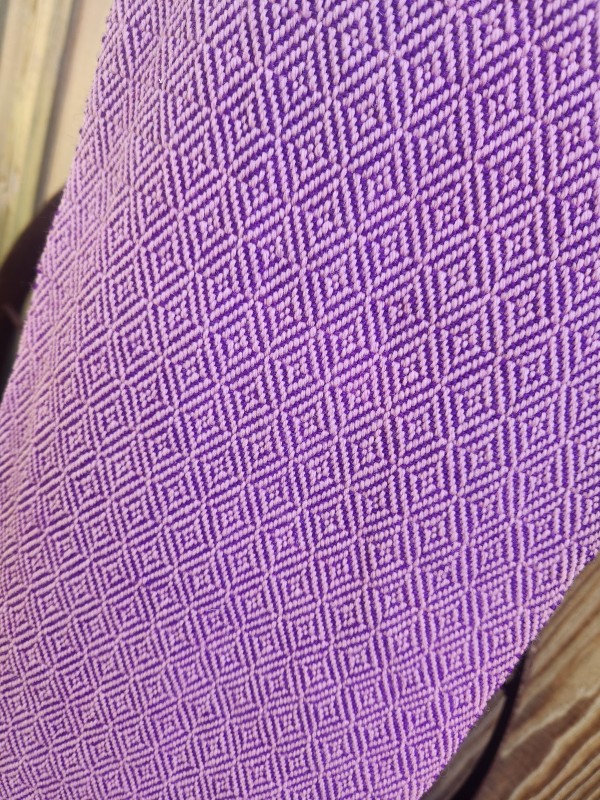 Norse Apron Panel Blank Purple and Lavender