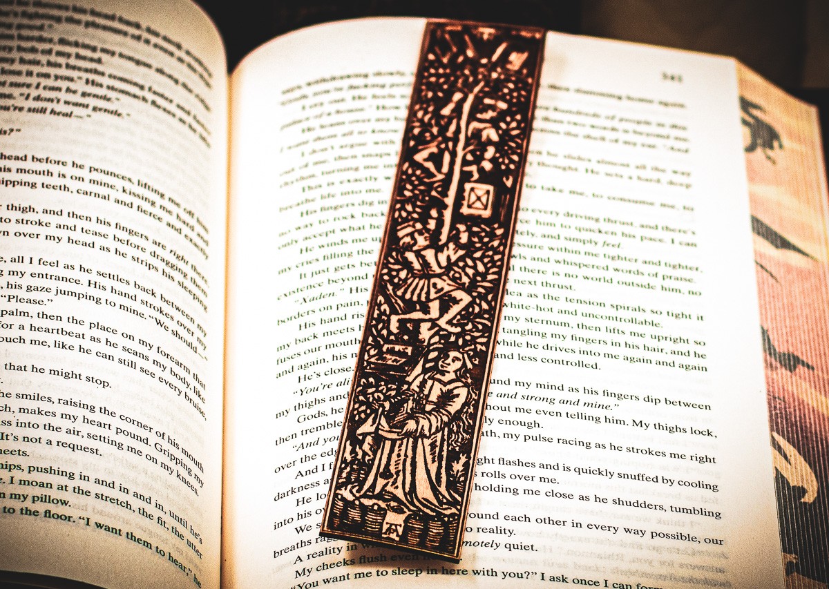 The Arboretum of Wisdom: A Renaissance Book Harvest Bookmark