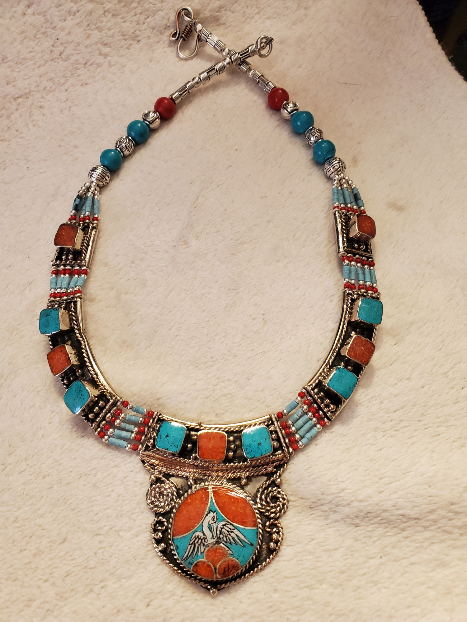 Pelican Statement Necklace