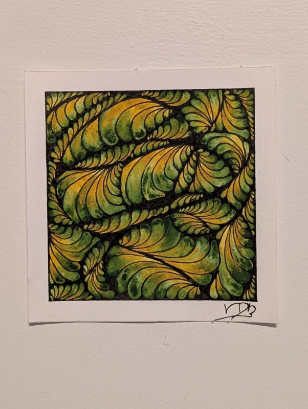 "Earth" Watercolor Painting