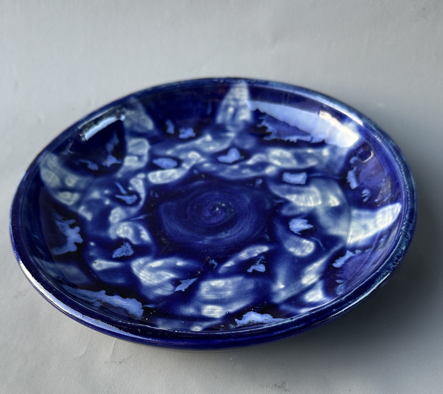 Blue patterned bowl