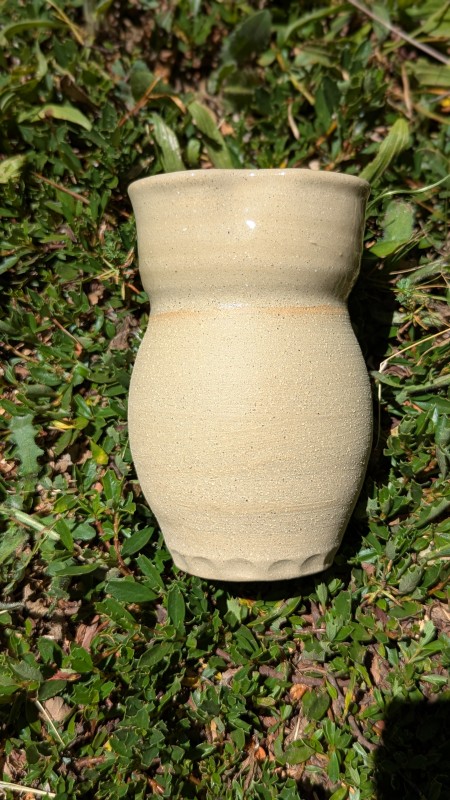 Quatrefoil topped cup
