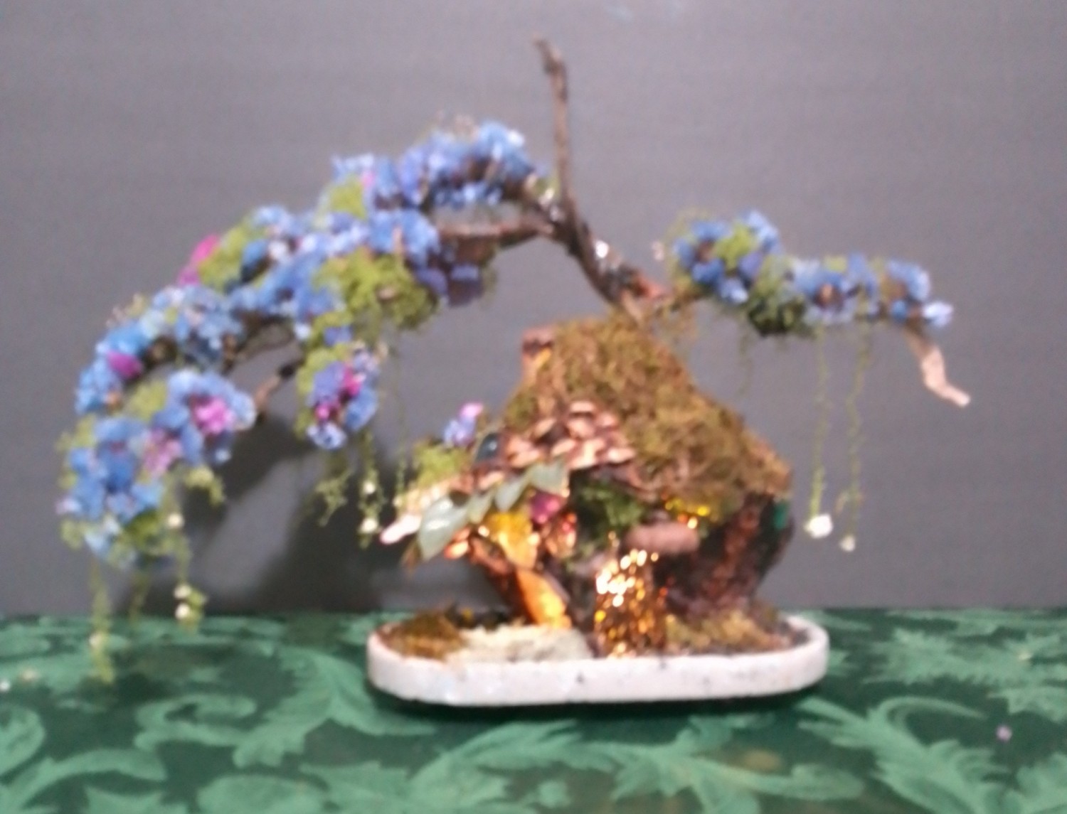 Bonsai Fairy dwelling “The Lantern of Willow Glen”