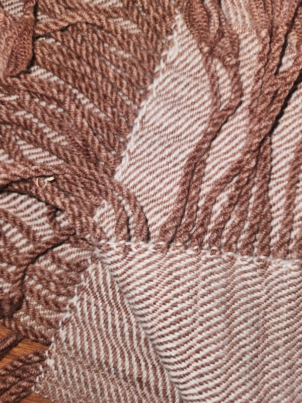 Brown Waves Scarf