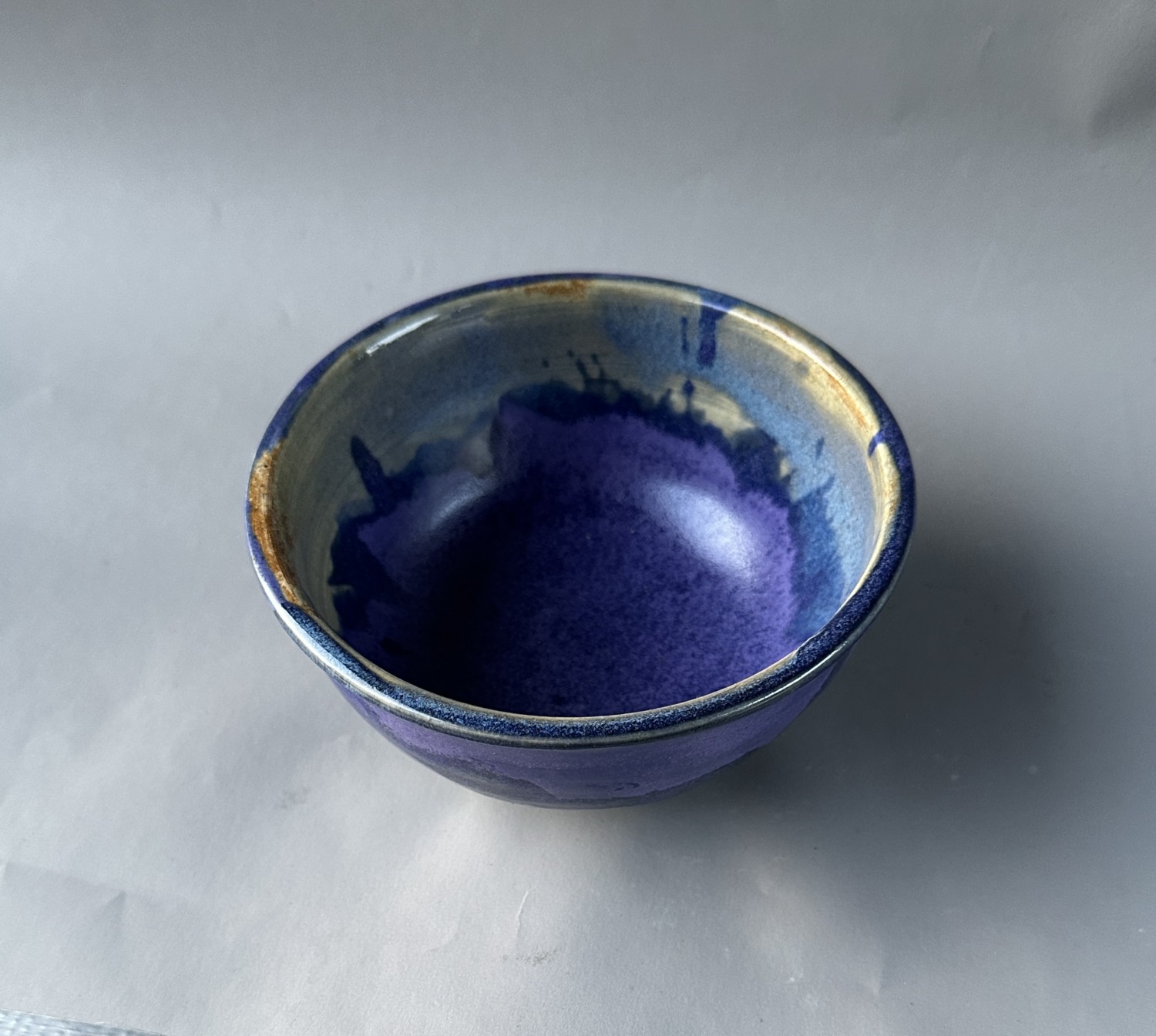 Purple and Blue bowl