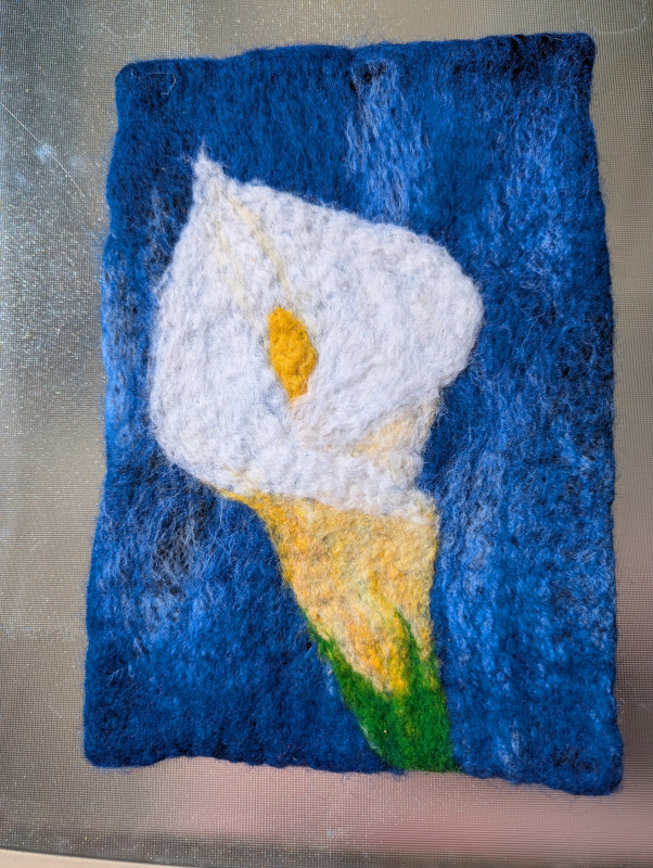 Calla Lily Extra Wide Hot pad