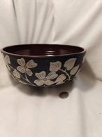 Sgraffito Dogwood Bowl