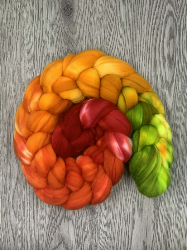 Vancouver Island Autumn Leaves (fiber)