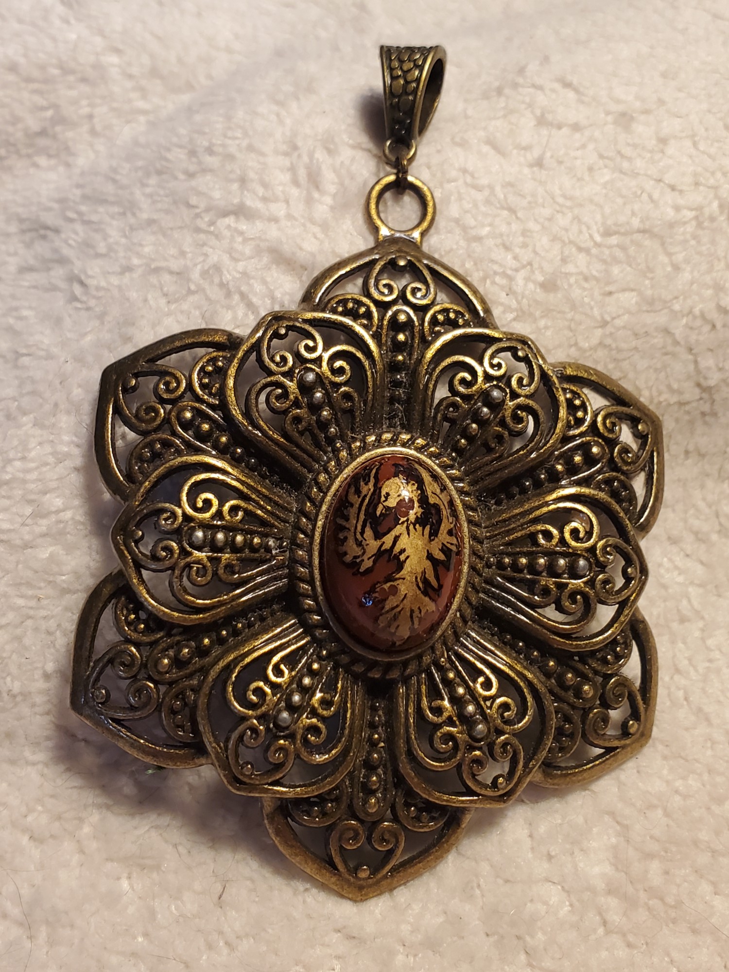 Phoenix Pendant Bronze