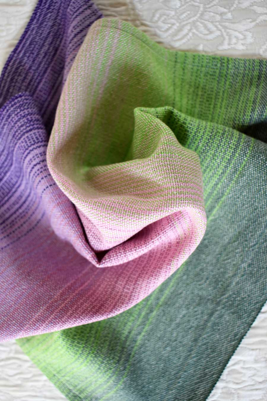 Set of 4 handwoven cotton napkins